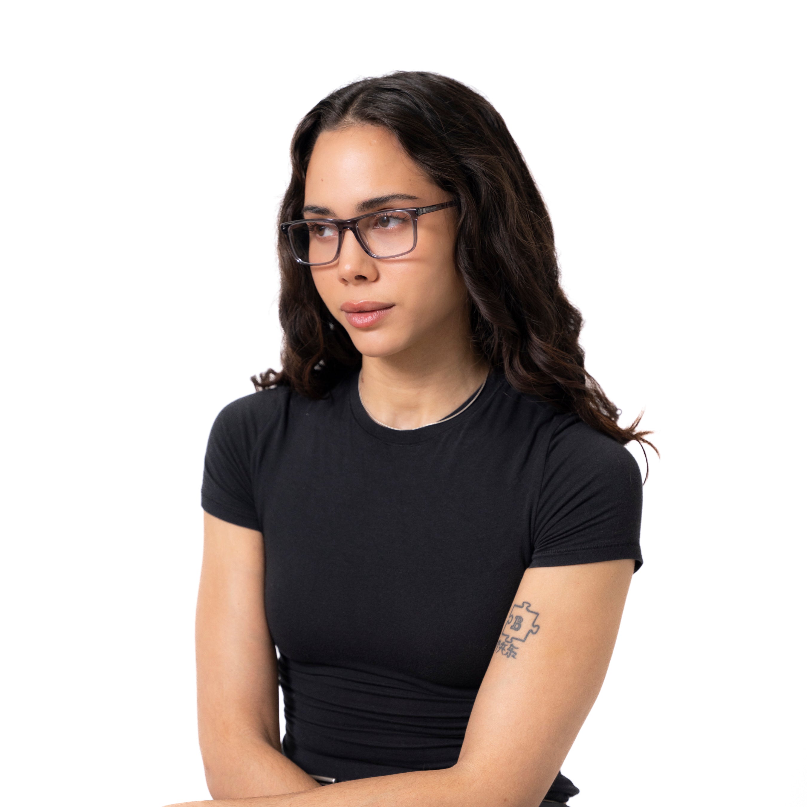 Transparent Dark Grey