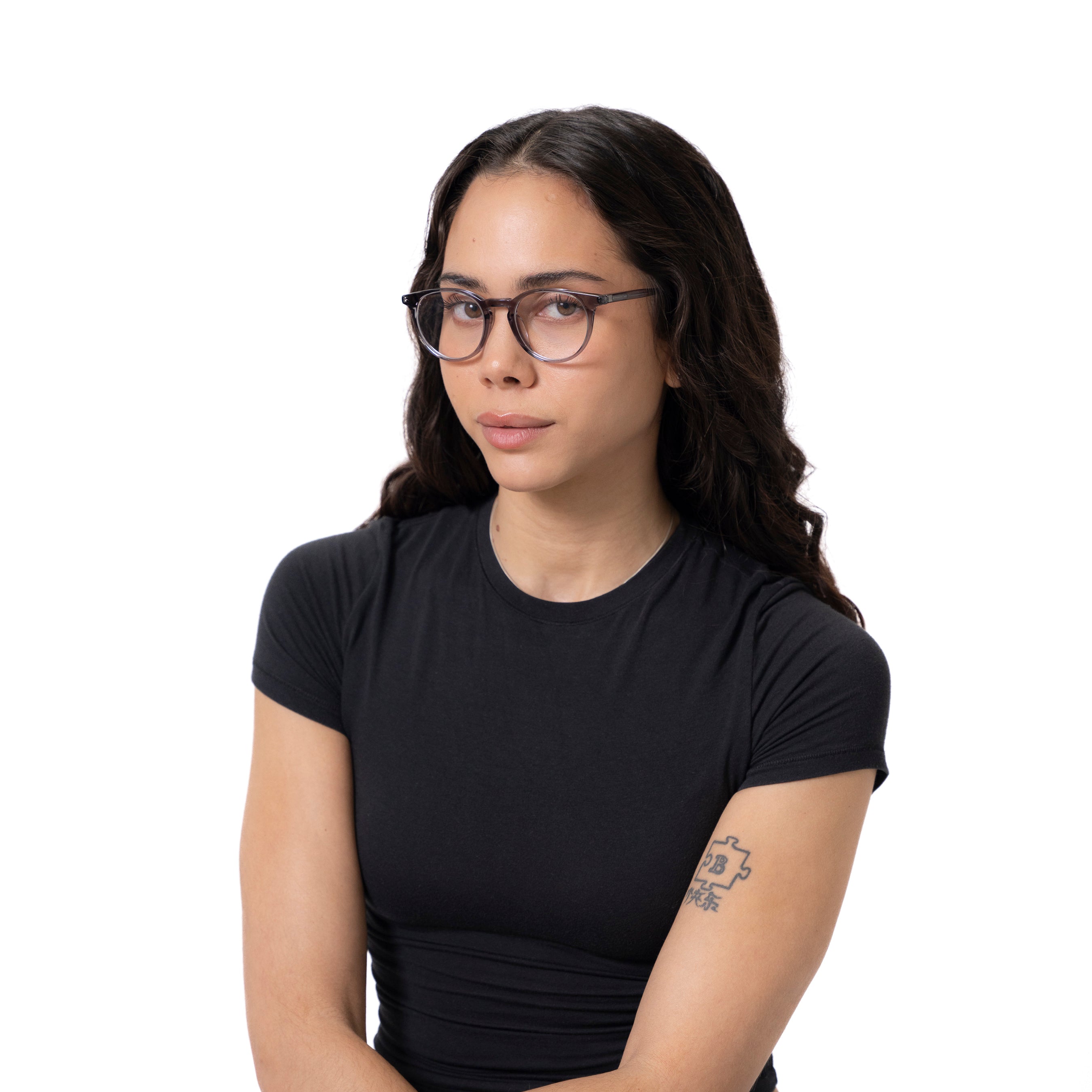 Transparent Dark Grey