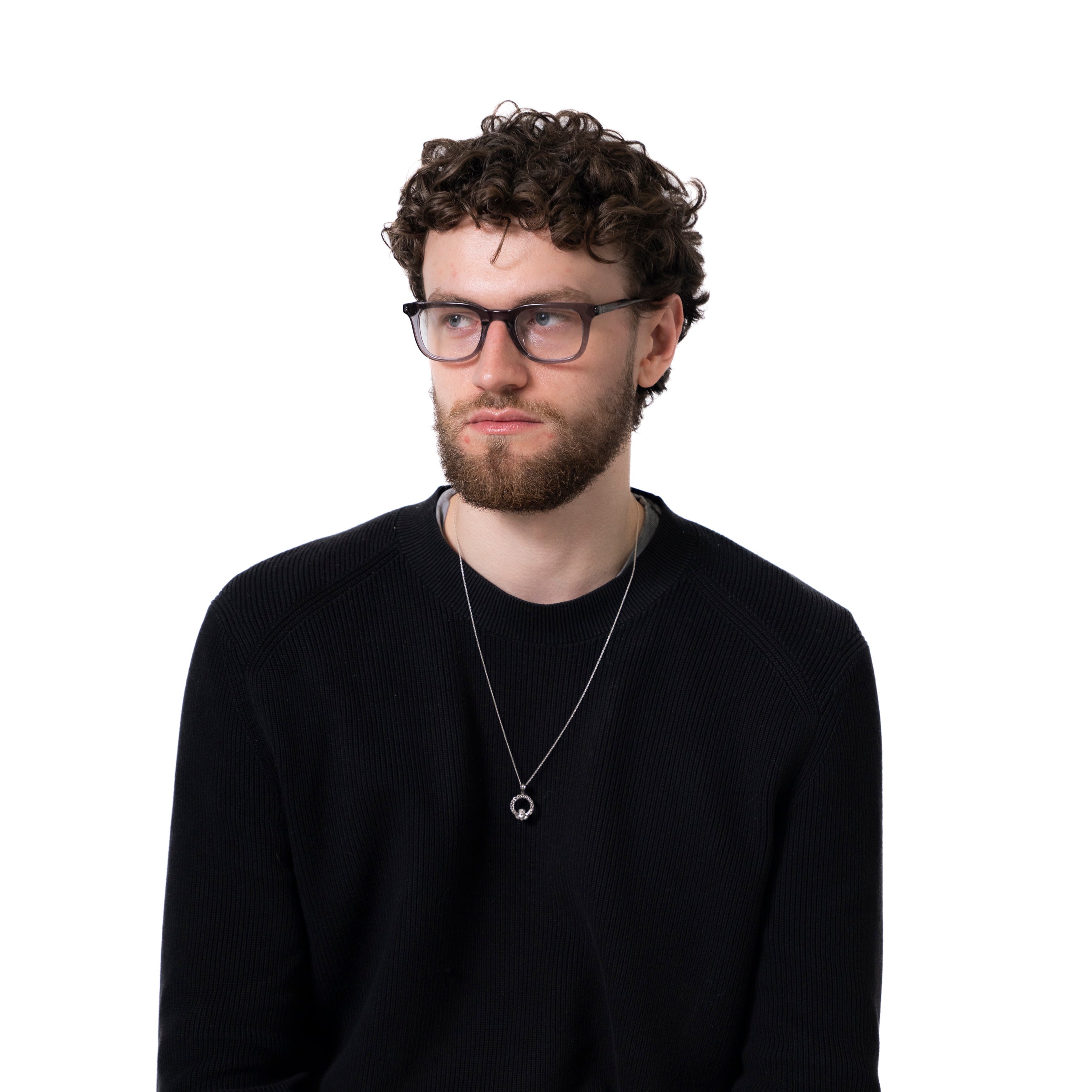 Transparent Dark Grey