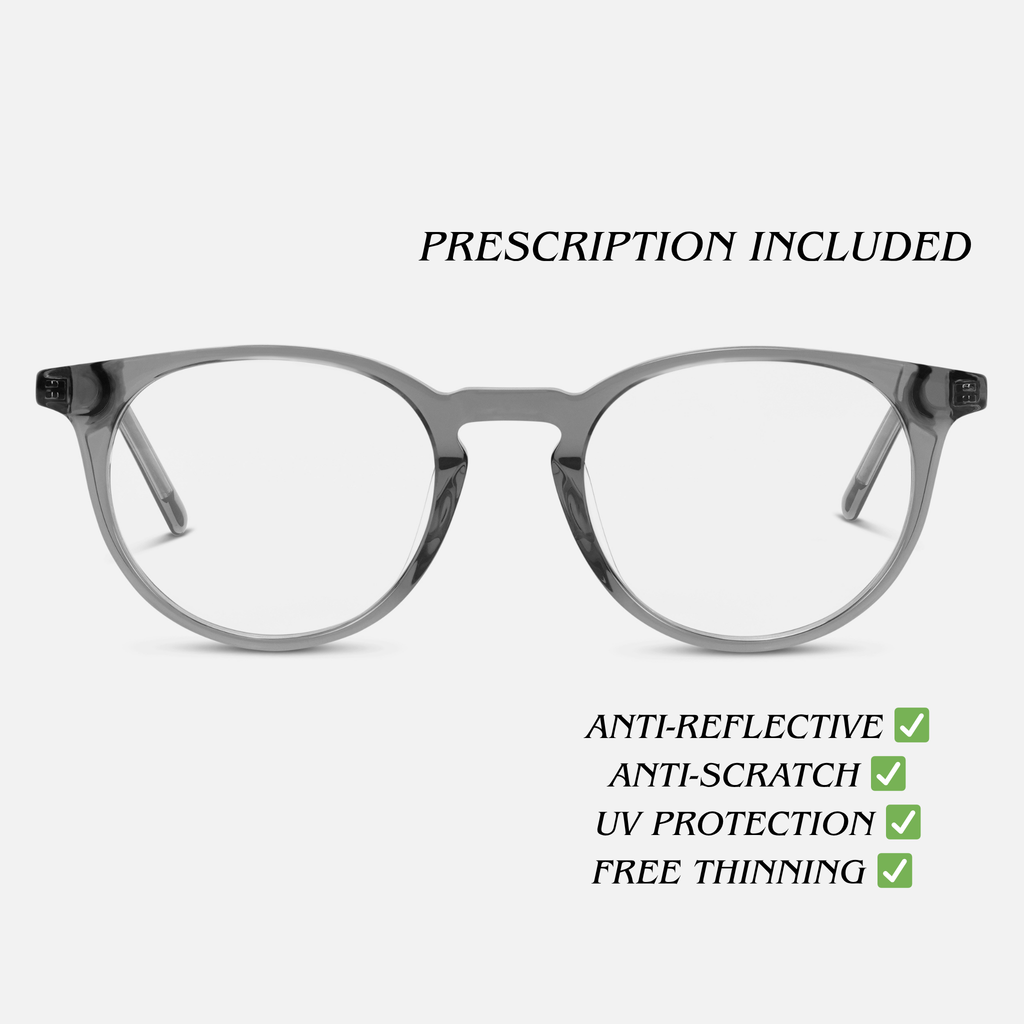 Transparent Dark Grey